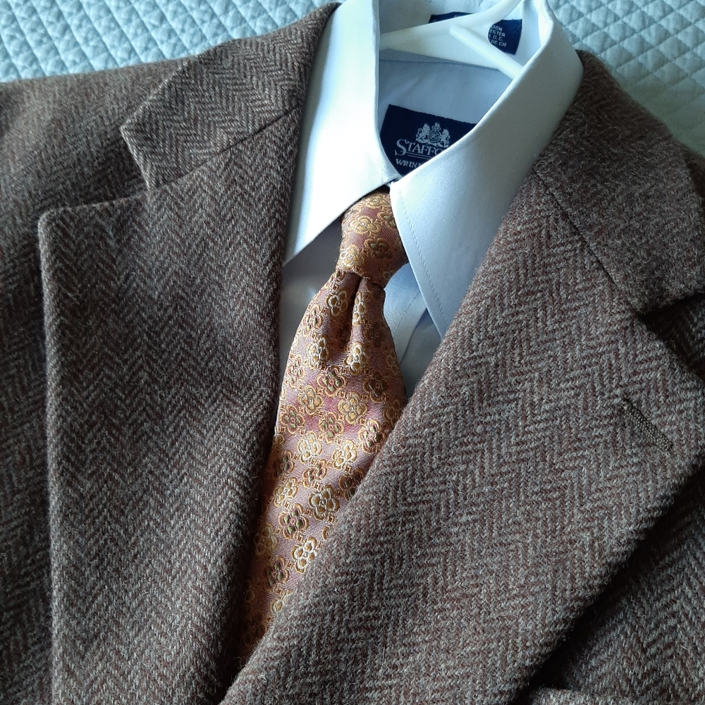 Ralph Lauren Wool Herringbone  Sportcoat